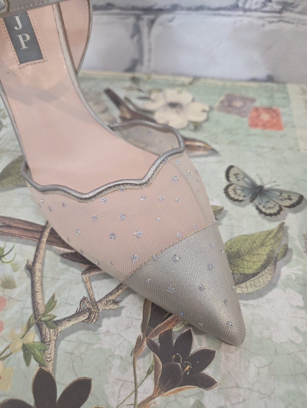 SJP Infinity Pumps In Ivey Raindrop - Picture 6 of 9